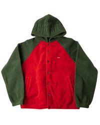 supreme polartec hooded raglan jacket