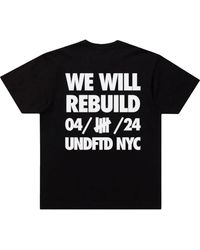 Undefeated - Quake We Will Rebuild T-Shirt 3Nm4O5Ti" - Lyst