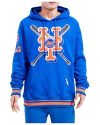 Pro Standard - Mlb New York Mets Mash Up Logo Royal P/O Hoodie Lnm533428 Ryb" - Lyst