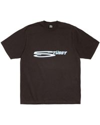 Stussy - Stretch Tee Pigment Dyed "Faded" Stus259" - Lyst