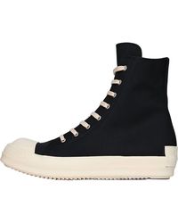 Rick Owens - Hollywood High Top Sneaker Milk" Du01E3800 Doeh3 911" - Lyst