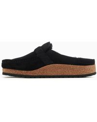 Birkenstock - Buckley Shearling Suede Leather 1018126" - Lyst