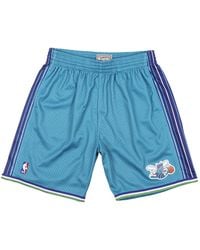 Mitchell & Ness - Swingman Shorts "Nba Charlotte Hornets 99-00" Smshgs18491 Choteal99" - Lyst