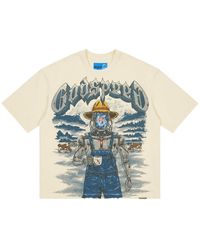 GODSPEED NEW YORK - Aura Farm Ii Ng T-Shirt "Bone" Gs636" - Lyst
