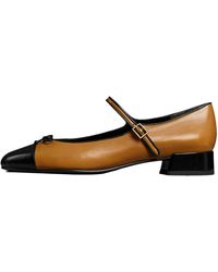 Tory Burch - Cap-Toe Mary Jane "Walnut Perfect" 187991 201" - Lyst