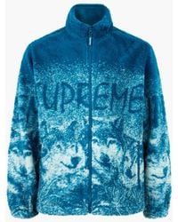Supreme - Wolf Fleece Jacket "ss 19" - Lyst