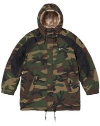Supreme - Nike Faux Fur Reversible Parka "Fw26 - Lyst