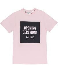 Opening Ceremony - Box Logo T-Shirt 95 Ocy 1139" - Lyst