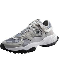 Lacoste - L-Guard Breaker Textile And Suede Sneakers "Light 42Sma0040 Gb7" - Lyst