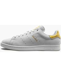 adidas Stan Smith Canvas Shoes in White 