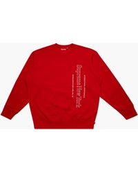 Supreme Crew neck sweaters for Men | Lyst