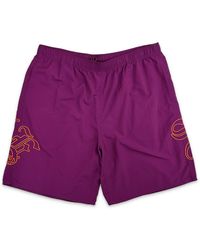 Supreme - Old English Nylon Shorts "Plum" Su28090" - Lyst