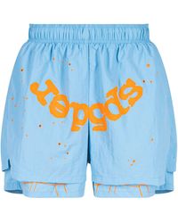 Sp5der - Og Web Double Layer Short 03" - Lyst