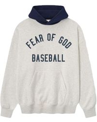 Fear Of God - Mlb Sport Hoodie "Oatmeal Heather Midnight" 192Ml252002F" - Lyst