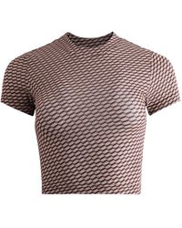 Kith - Mulberry Sheer Monogram T-Shirt Khw030293 210" - Lyst