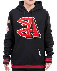 Pro Standard - Nba Atlanta Hawks Mash Up Logo P/O Hoodie Bah554162 Blk" - Lyst