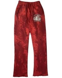HELLSTAR - Sports Lava Wash Tie-Dye Sweatpants Hsr151" - Lyst