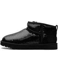 UGG - Classic Ultra Mini Boot "Mirror Ball" 1151616 Blk" - Lyst