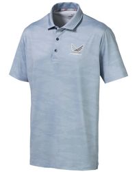 PUMA - Volition Signature Polo "Faded Denim" 577956 04" - Lyst