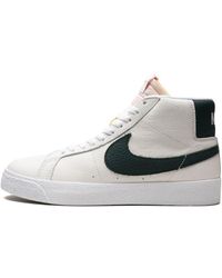 Nike - Sb Zoom Blazer Mid Iso "white Pro Green" Shoes - Lyst