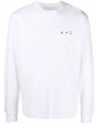 Off-White c/o Virgil Abloh - Caravaggio Paint Skate Long-Sleeve T-Shirt Omab064C99Jer0050110" - Lyst