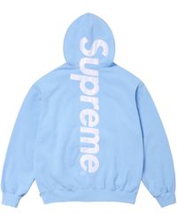 Supreme - Satin Appliqué Hooded Sweatshirt "Fw24 - Lyst