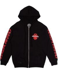 Chrome Hearts - Dagger Logo Zip Up Hoodie Chrm0758" - Lyst