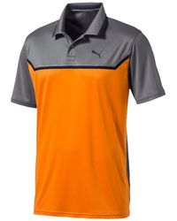 PUMA - Bonded Tech Polo "Quiet Shade Vibrant" 574552 06" - Lyst