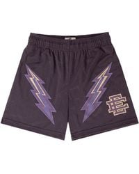 Eric Emanuel - Ee Bolt Shorts "Grape" Ee396" - Lyst