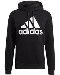 adidas - Essentials Fleece Big Logo Hoodie Gk9220" - Lyst
