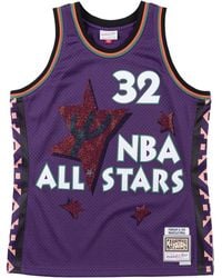 Mitchell & Ness - Nba Rhinestone Swingman Jersey "1995 All-Star East Shaq" Smjybw18018-Asepurp95Son" - Lyst