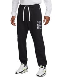 Nike - Sportswear Fleece Joggers Dq4081 010" - Lyst