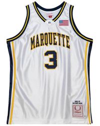 Mitchell & Ness - Ncaa Jersey "Marquette 2002 Dwyane Wade" Ajy54490 Mau02Dwawhit" - Lyst