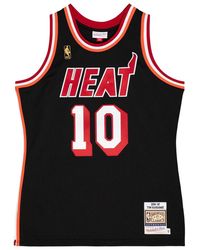 Mitchell & Ness - Authentic Jersey "Nba Miami Heat 96 Tim Hardaway" Ajy4Cp19142 Mheblck96Tha" - Lyst
