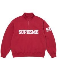 Supreme - Shop Flag Half Zip Pullover "Ss26 - Lyst
