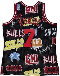 Mitchell & Ness - Slap Sticker Swingman Jersey "Bulls 1997 Toni Kukoc" Tfsm4768-Cbu97Tkublck" - Lyst