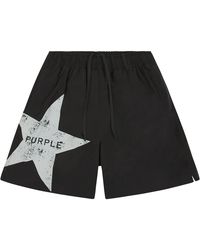 Purple Brand - Star Wordmark All Round Short P504 Ppbt826" - Lyst