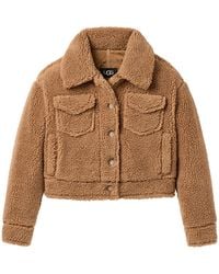 UGG - Frankie Short Trucker Jacket "Chestnut" 1171459 Che" - Lyst