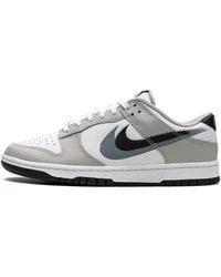 Nike - Dunk Low "Stencil Swoosh" Fd0661 100" - Lyst
