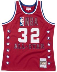Mitchell & Ness - Nba Magic Johnson Rhinestone Swingman Jersey "1988 All-Star - Lyst