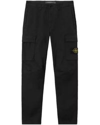 Stone Island - Regular Tapered Fit Cargo Pants 3100032 S0A10 V0029" - Lyst