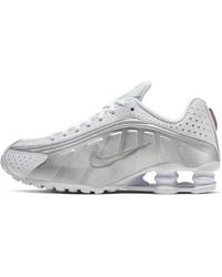 Nike - Shox R4 Mns "metallic Silver" Shoes - Lyst