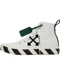 Off-White c/o Virgil Abloh - Vulcanised Mid Top 221607M236000" - Lyst