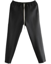 Rick Owens - Drawstring Slim Long Pants Ru01F2390 Zl 09" - Lyst