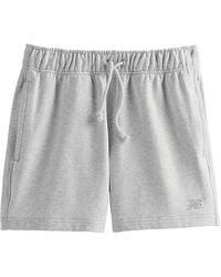 New Balance - Nb Athletics French Terry Shorts "5 Inch - Lyst