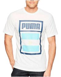PUMA - Forever Football Country T-Shirt "Argentina - Lyst