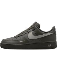 Nike - Air Force 1 Low '07 "Carbon Fiber Swoosh Newsprint College" Iv5732 001" - Lyst