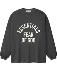 Fear Of God - Campus 90's Long-Sleeve T-Shirt "Faded" 125Sp262011F" - Lyst