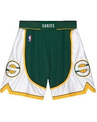 Mitchell & Ness - Nba Authentic Road Shorts Supersonics 07-08 "Supersonics" Ashrgs18133 Ssudkgn07" - Lyst