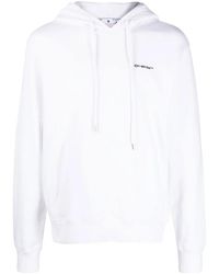 Off-White c/o Virgil Abloh - Wave Outline Diagonal Slim Hoodie Ombb097F22Fle0150110" - Lyst